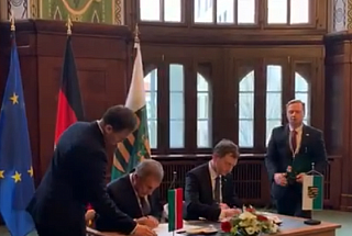 Se firmó el Acuerdo sobre el establecimiento de la Representación de la República de Tartaristán en Sajonia (Alemania).