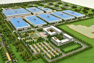 Construction of the Haier Industrial Park
