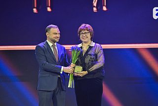 Марина Епифанцева получила награду Всероссийского конкурса Знание.Лектор