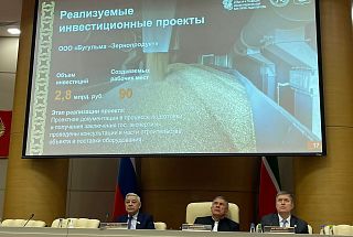Investment digest of the Republic of Tatarstan: "investment hour" with Bugulminsky district