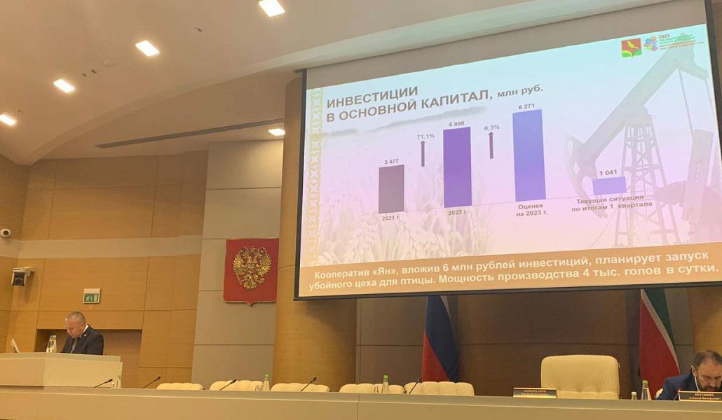 Investment digest of the Republic of Tatarstan: "investment hour" with the Sarmanovsky district