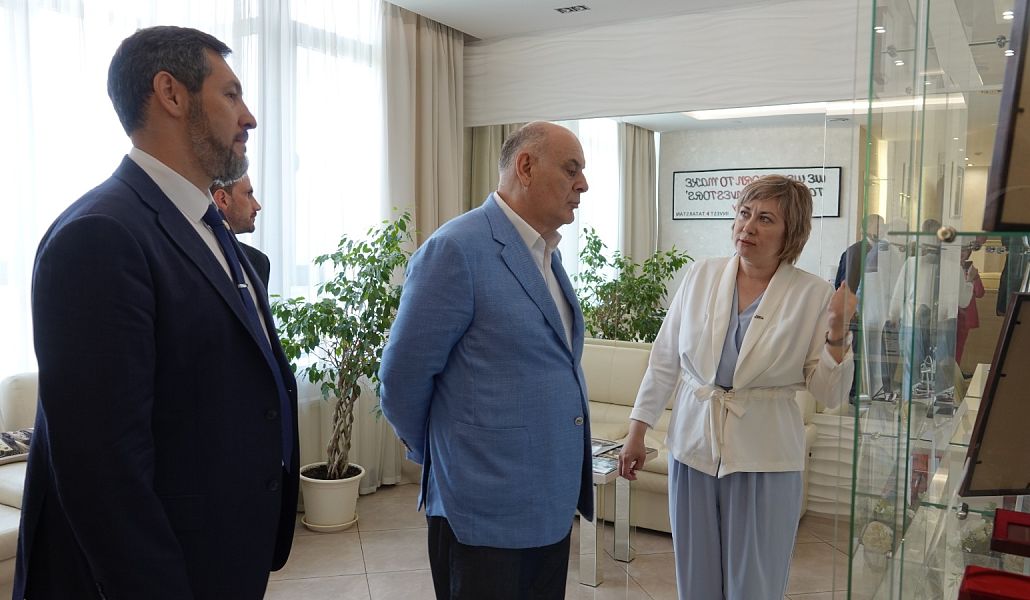 The President of Abkhazia, as part of a working trip to the Republic of Tatarstan, visited the Agency